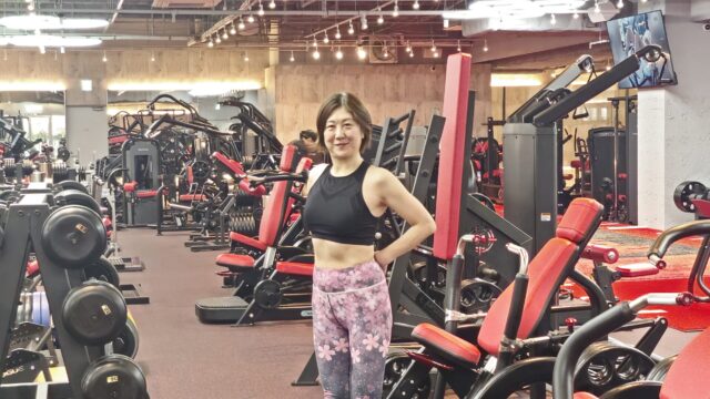 WaRRIORS GIMでトレーニングする筆者